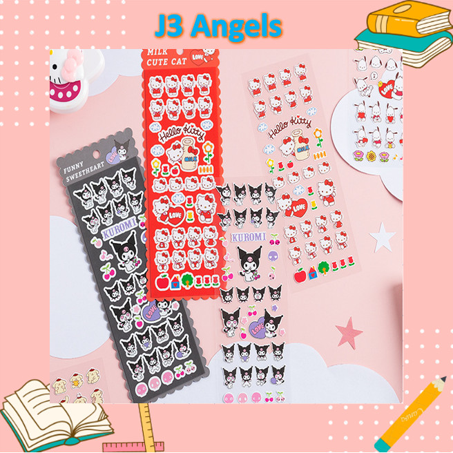 

J3 - Stiker motif sanrio stiker dekorasi stiker aesthetic sanrio