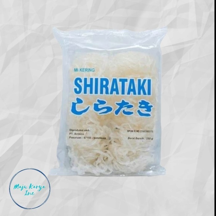 

Dry Shirataki Mie Shirataki kering 250 gram - kmsn Baru 200Gr