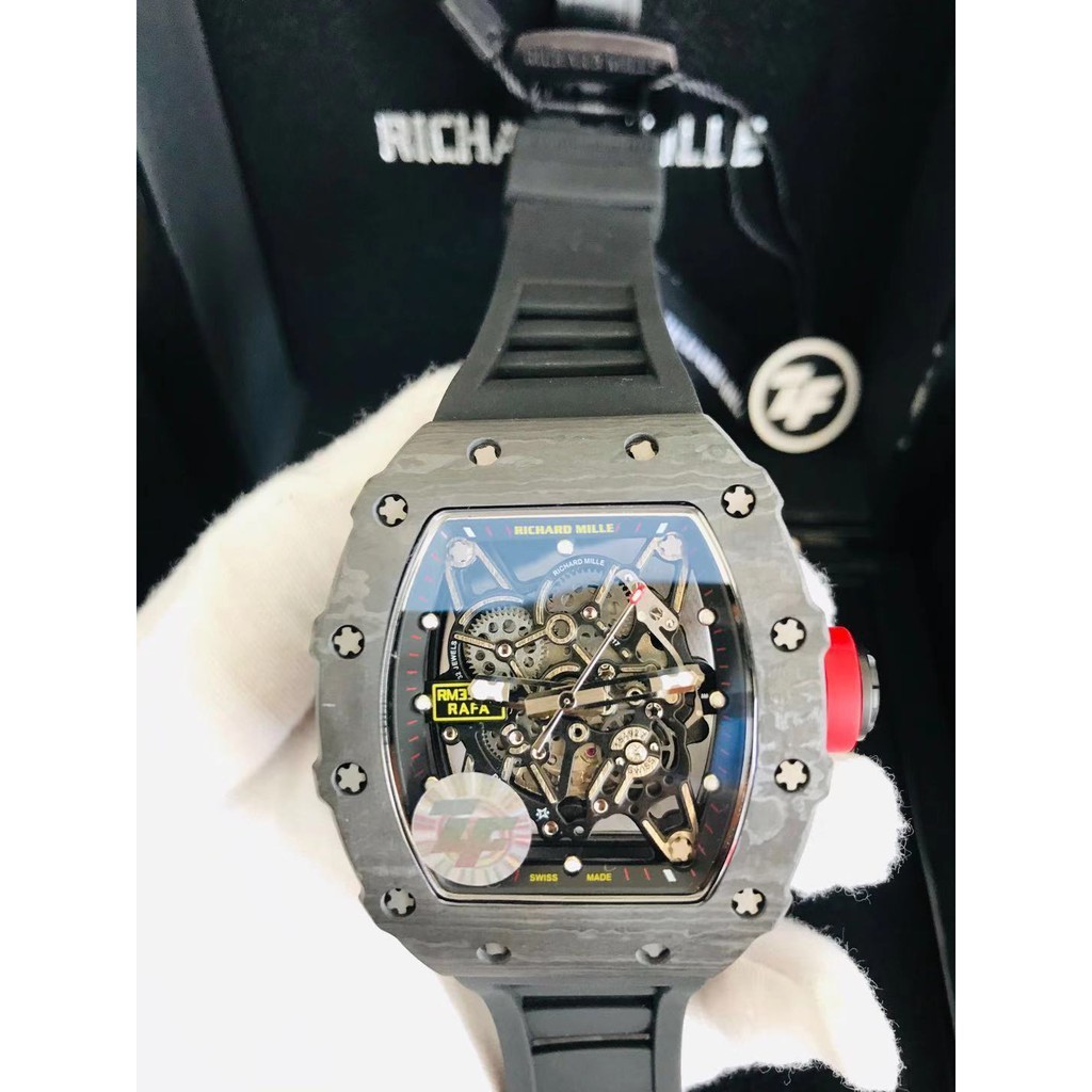 【ZF Factory】 R.ichard M.ille men's Automatic Watch size 42.7*49.9mm Swiss movement model RM035-02
