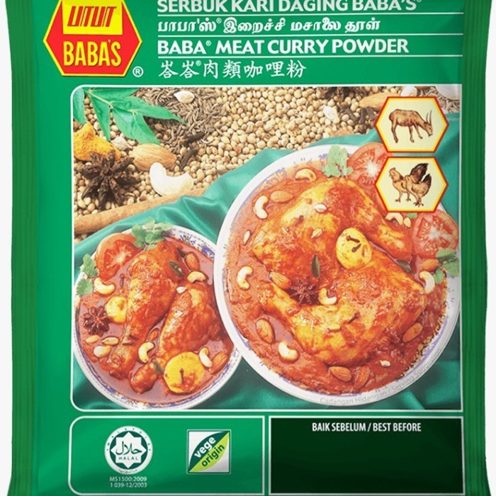 

babas meat curry powder 250gr untuk kari daging