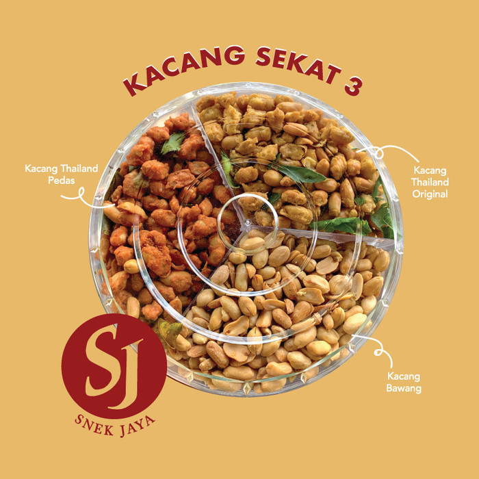 

TLMM KACANG THAILAND KACANG BAWANG SEKAT 3 - KACANG TRAY TOPLES