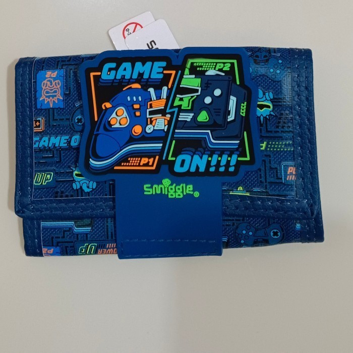 Smiggle Wallet Game On/ Dompet Anak Laki/ Ori/ Game On  Wallet