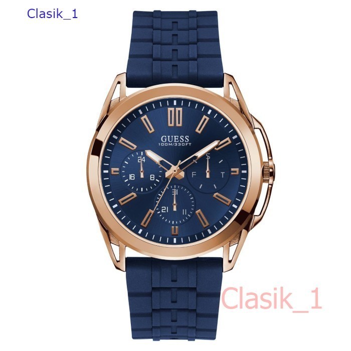 Original 100% GUESS W1177G4 - Jam Tangan Pria -  - Biru