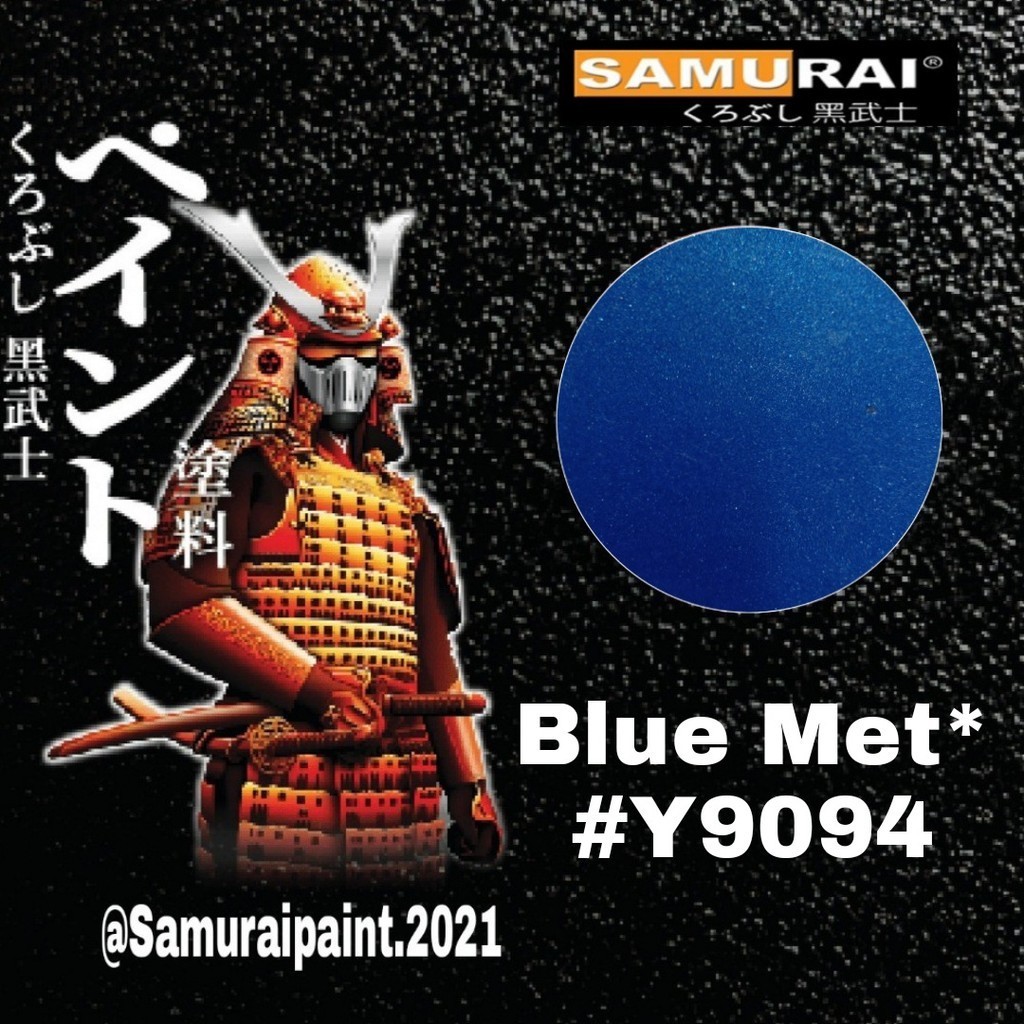 

Samurai Paint Blue Met Y9094 cat pilok warna Biru met yamaha samurai