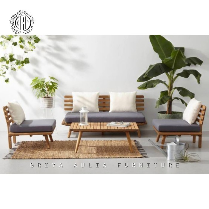 Kursi tamu terbaru kursi teras terbaik kursi tamu kayu jati bantalan