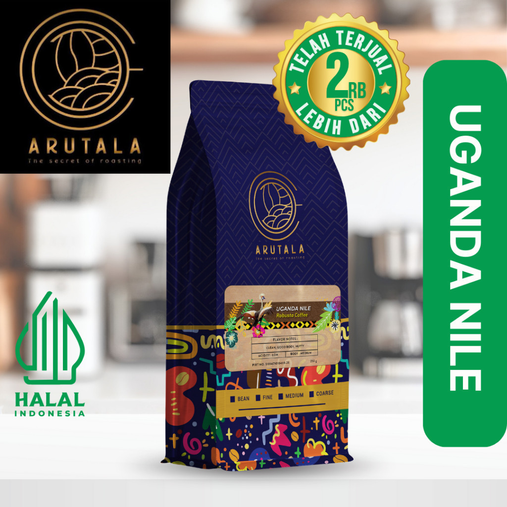 

Kopi Uganda Nile Robusta 200 gram -CB 2