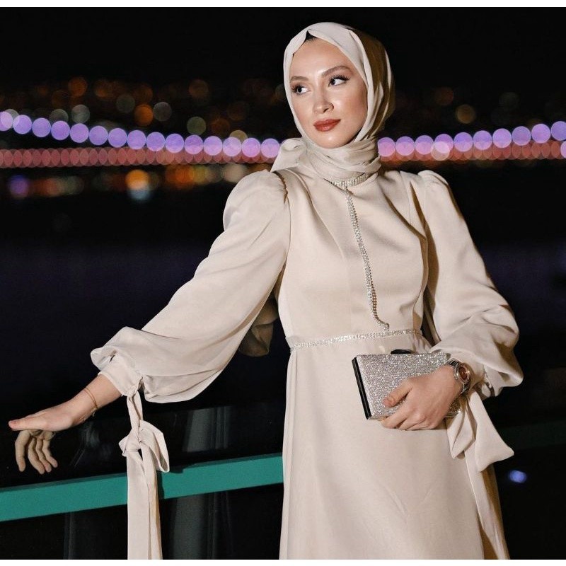 Baju Lebaran 2024 / Gaun pesta/ Dress Muslim / Dress Turki / Gamis Kondangan / Ariana Dress