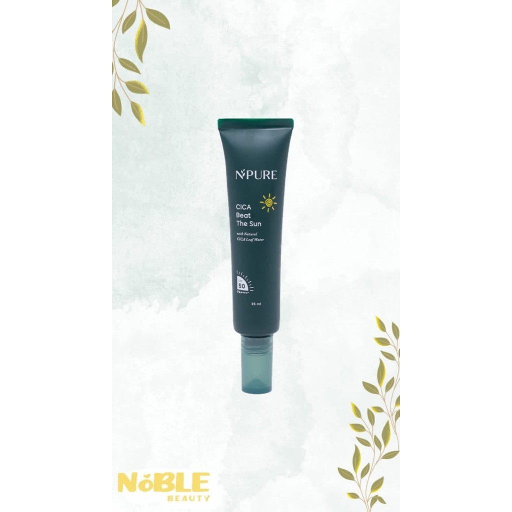 Npure sunscreen cica beat the sun