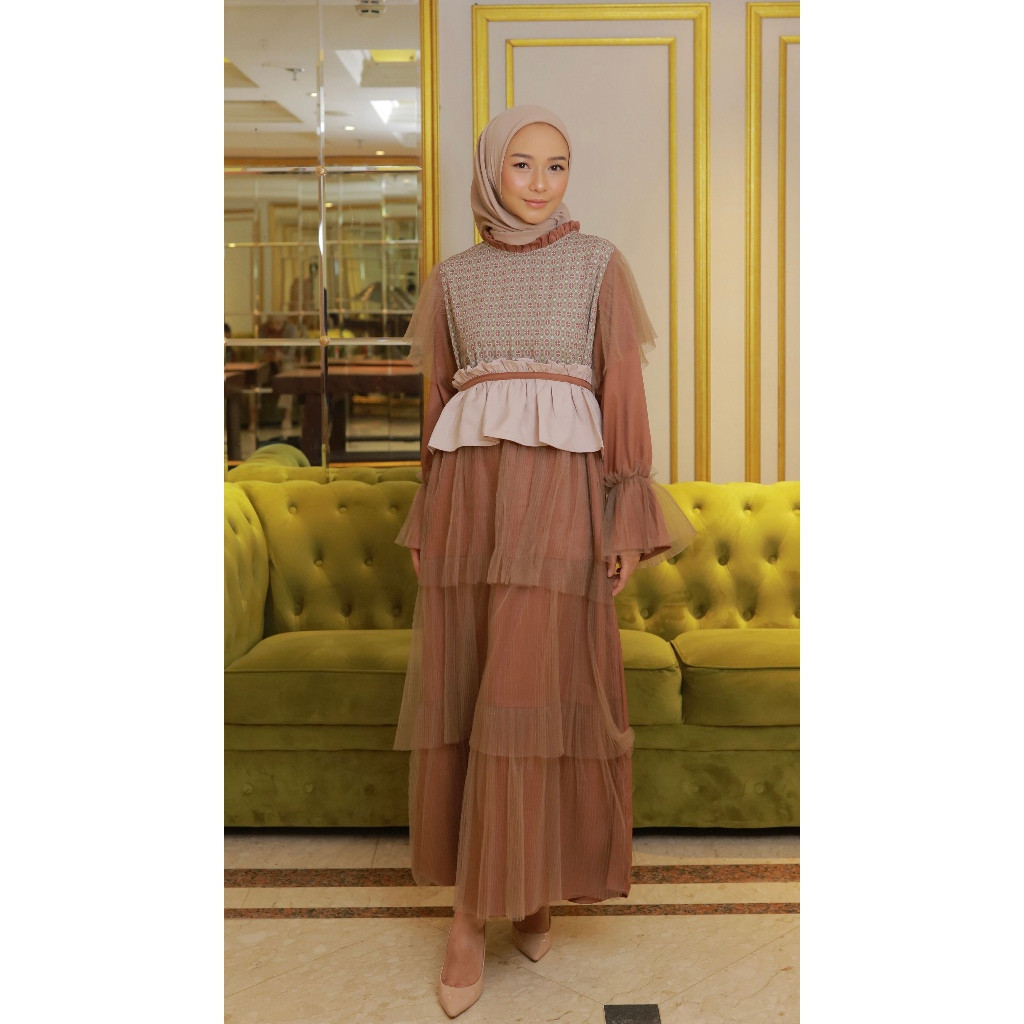 Dya_id - Shakira Raya Dress Wanita Sunniva Series