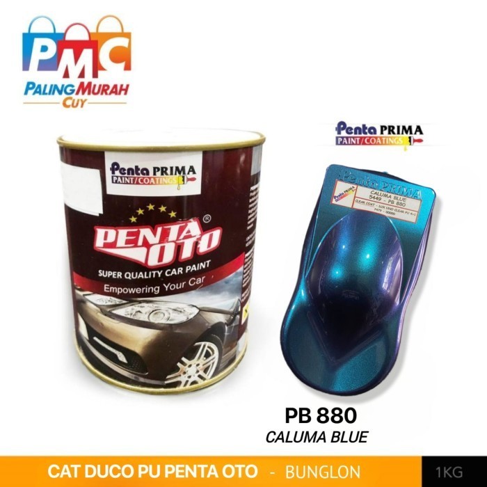 Cat BUNGLON PENTA OTO PB 880 - CALUMA BLUE / Cat Duco PU Bunglon