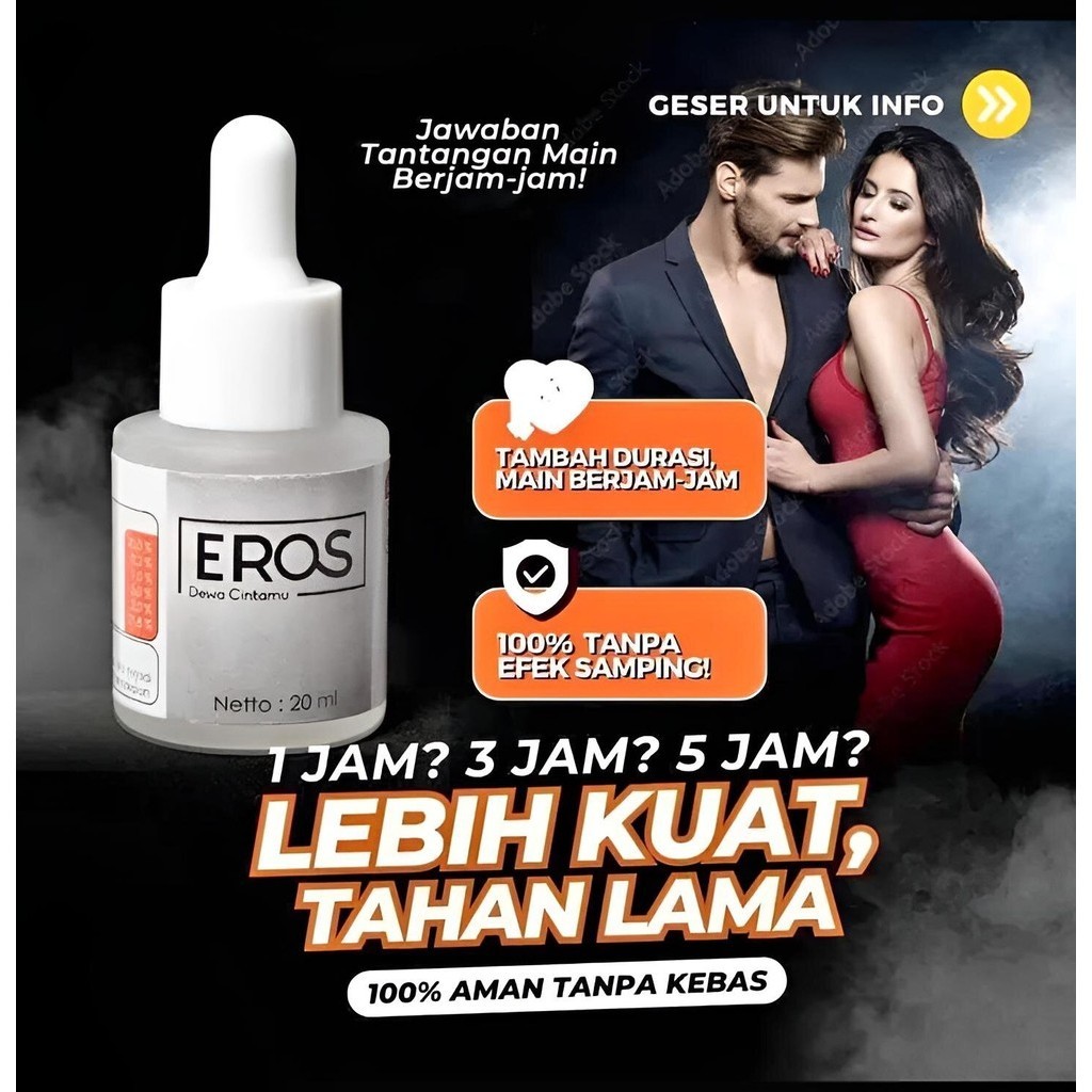 EROS ASLI EROS SERUM PENAMBAH STAMINA Obat Kuat Obat Impotensi Aman Privasi