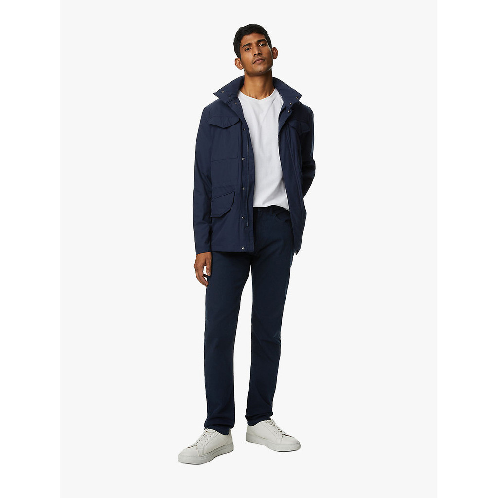 M&S - Celana Jeans Pria - Slim Fit 360 Flex Jeans - Blue/Black