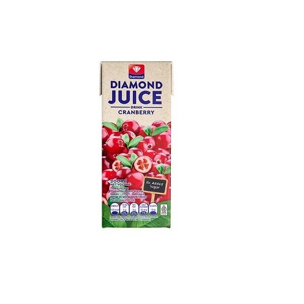 

DIAMOND JUICE UHT CRANBERRY 200ML