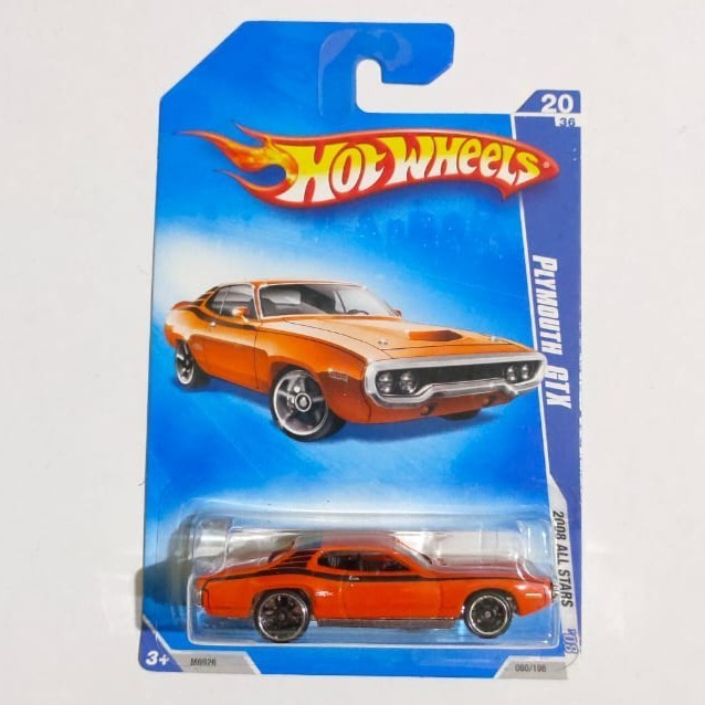 HW Hot Wheels Plymouth GTX orange 2009 -DD24