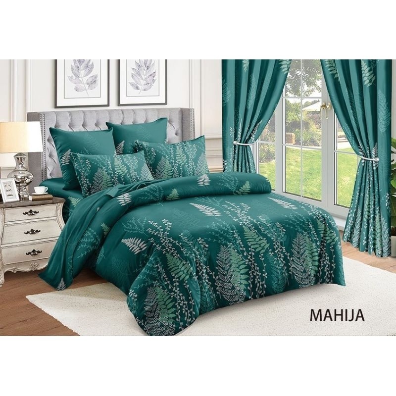 Bedcover Set / Bed Cover + Sprei Motif Bunga Aeshtetic Minimalis Premium Termurah & Terlaris Uk. 120