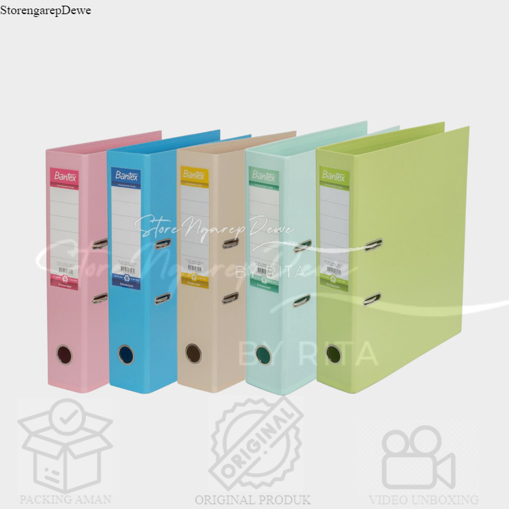 

Bantex Lever Arch File Ordner Plastic 7cm Folio 1465 barang original seperti gambar