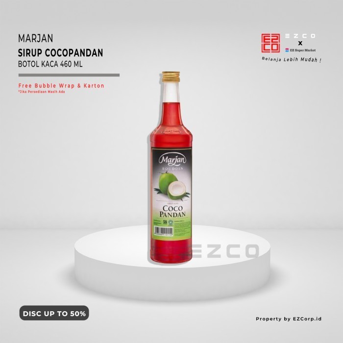 

MARJAN BOUNDIN SYRUP RASA COCOPANDAN KEMASAN BOTOL 460 ML