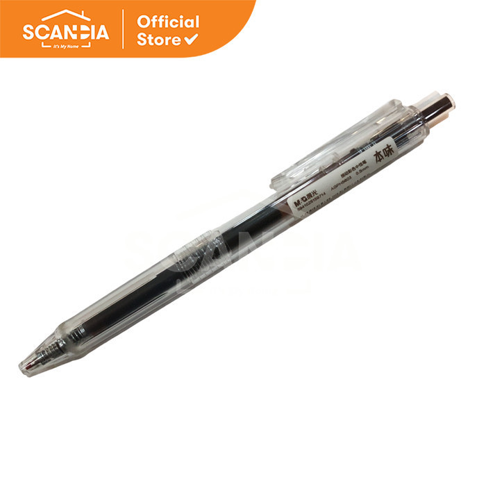 

SCANDIA Pulpen Retractable Gel Pen Brown 0.5mm (AGPH5603)