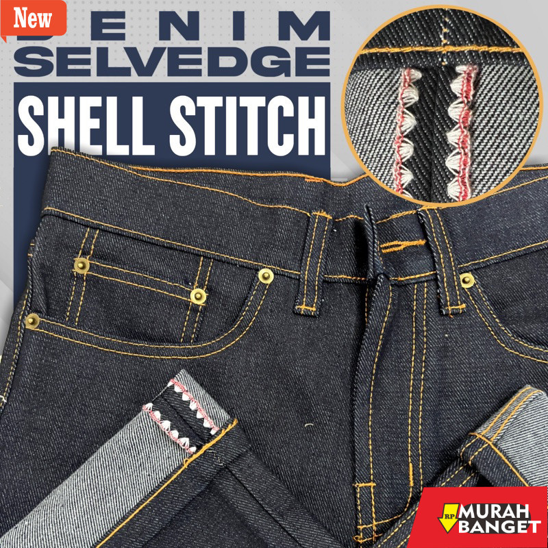 Celana denim pria- DENIM/CELANA DENIM PRIA/ DENIM SELVEDGE/CELANA DENIM/RAW DENIM/SELVEDGE