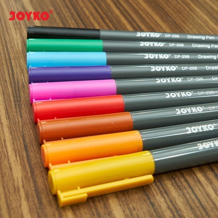 

Joyko Drawing Pen DP-298S-059C Pena Gambar 1 Set 9 Pcs Murah