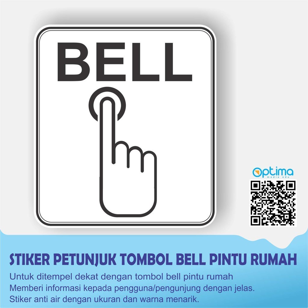 

STIKER PENUNJUK TOMBOL BELL DI RUMAH