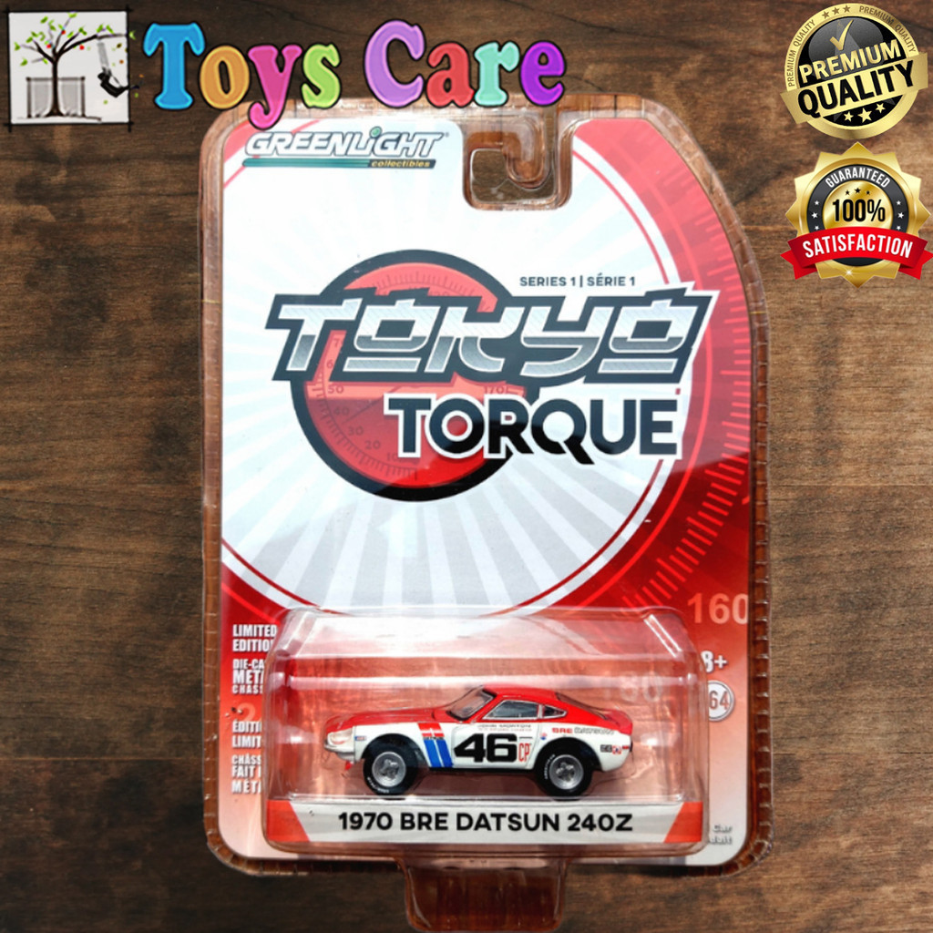 GREENLIGHT TOKYO TORQUE 1 1970 BRE DATSUN 240Z - JDM MINISCALE MINI GT DIECAST ORIGINAL By TOYS CARE