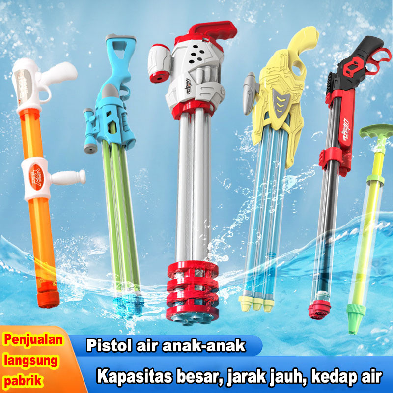 piston air mainan Pistol air tarik/Pistol air berkapasitas besar/Pistol air pantai