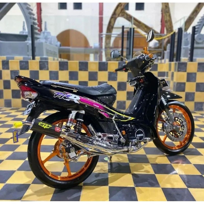 Striping Lis Sticker Standar ORI Yamaha FIZ R 1997 1998 Striping fiz r sticker fiz r Decal fiz r