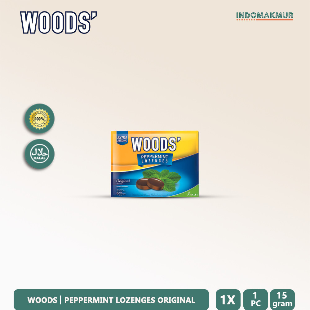 

IDM - Woods Lozenges Peppermint