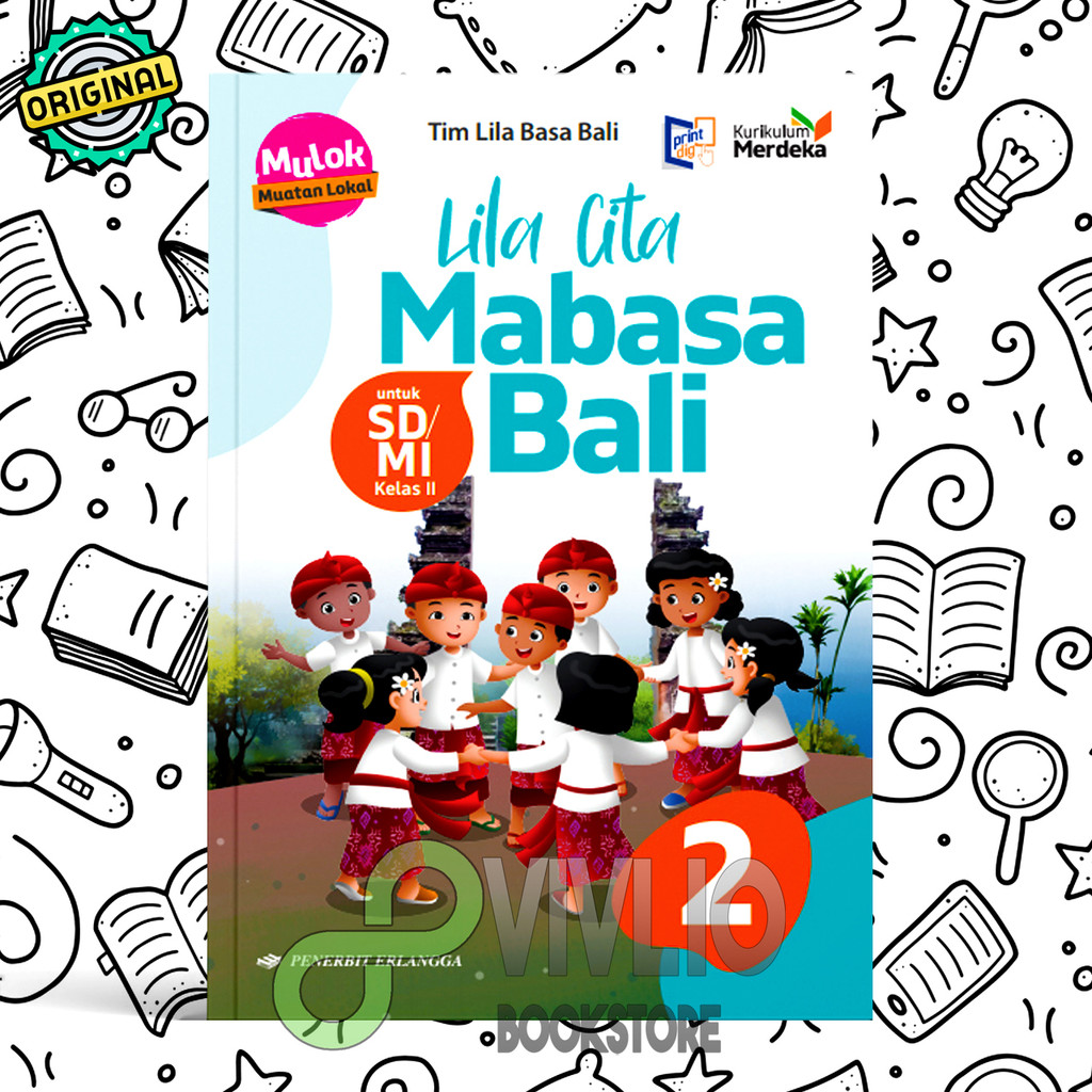 Lila Cita Mabasa Bali untuk SD/MI Kelas II Erlangga