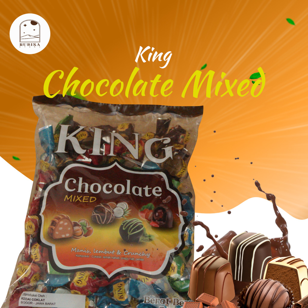 

King'd Chocolate 1Kg - Mixed