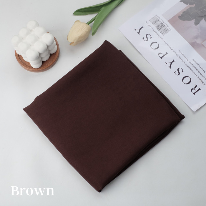 PIZZA SCARF HIJAB MALAYSIA CURVE - Burnt Burgundy