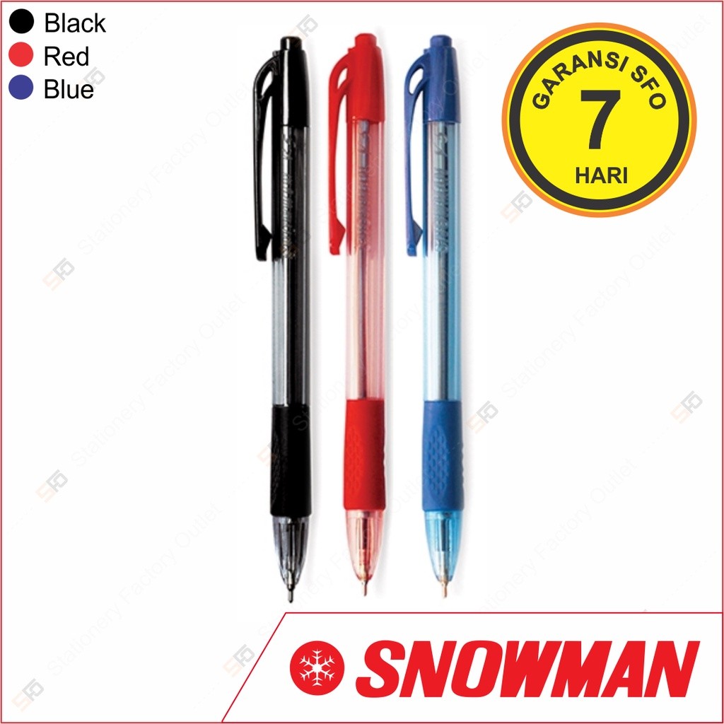 

Pen Snowman V5 0.7mm - Codeline Stationery
