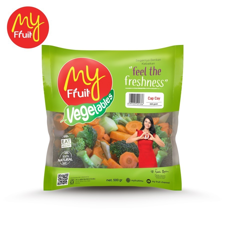 

Mix Capcay My Fruit 500gr Sayuran Tanpa Bahan Pengawet