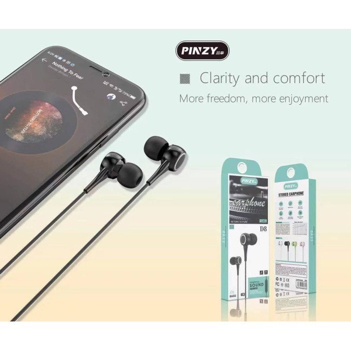 Headset / Earphone Original Pinzy D8 Series