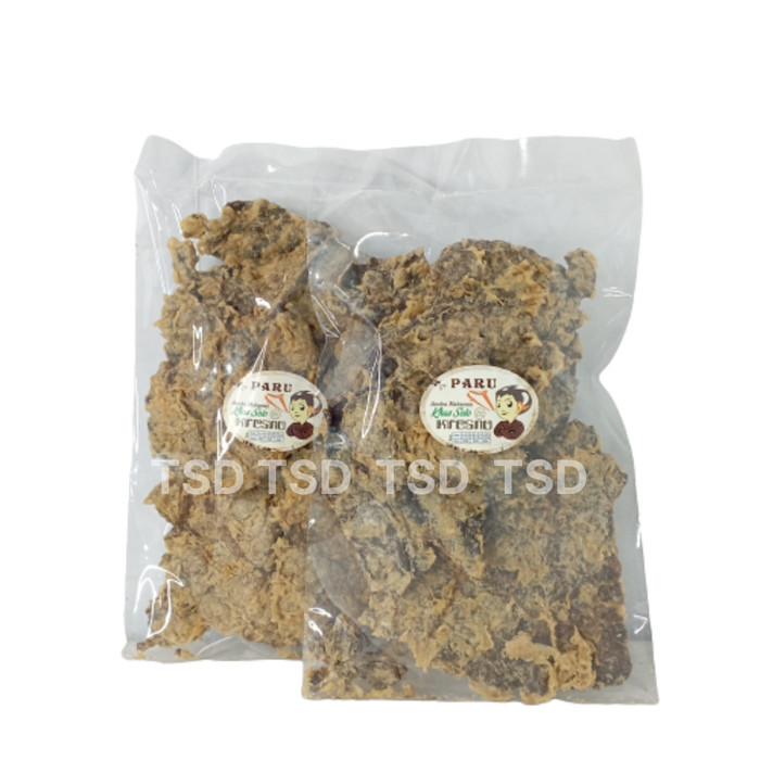 

Keripik Paru Sapi Kresno Renyah Dan Gurih Oleh Oleh Khas Solo 200 Gram