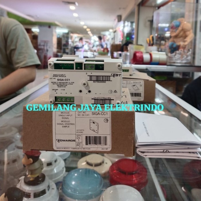 EDWARDS EST MODULE SIGA-CC1 SINGLE INPUT SIGNAL MODULE/ MODUL-SIGA-CC1