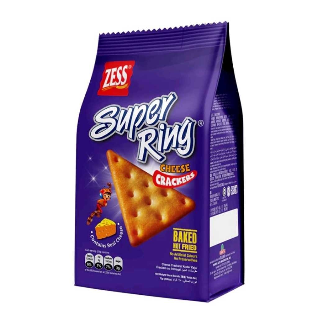 

ZESS Super Ring Cheese Crackers 75g