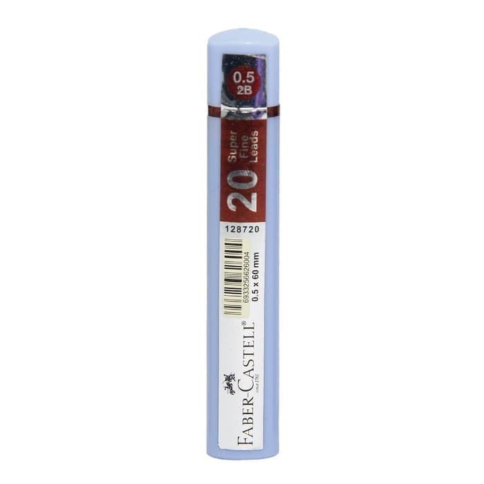 

GRIP SUPERFINE LEAD 0.5MM 2B TUBE LIGHT BLUE FABER-CASTEL / ISI PENSIL