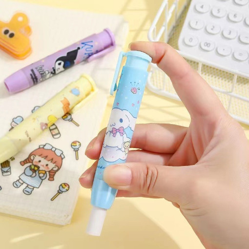 

Penghapus Pensil Mekanik Bentuk Lipstick Dengan Motif Karakter