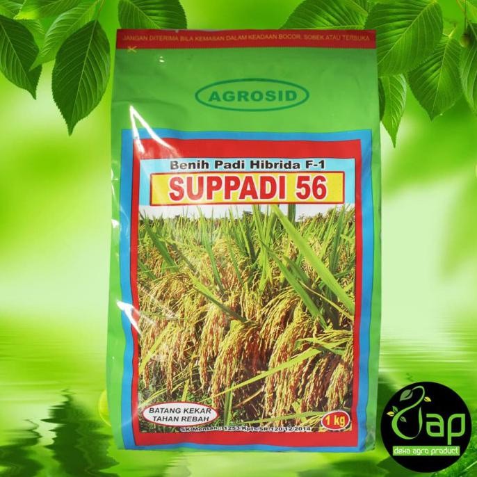 SPESIAL PROMO BIBIT / BENIH PADI HIBRIDA F1 "SUPPADI 56" 1 KG