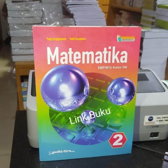 

Buku Matematika SMP Kelas 8 Kurikulum Merdeka Yudistira