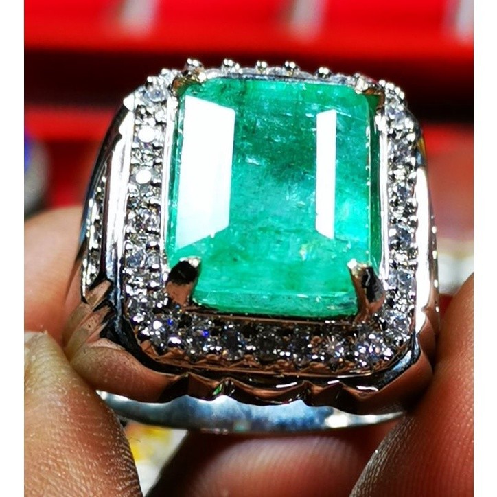 Batu asli natural zamrud colombia