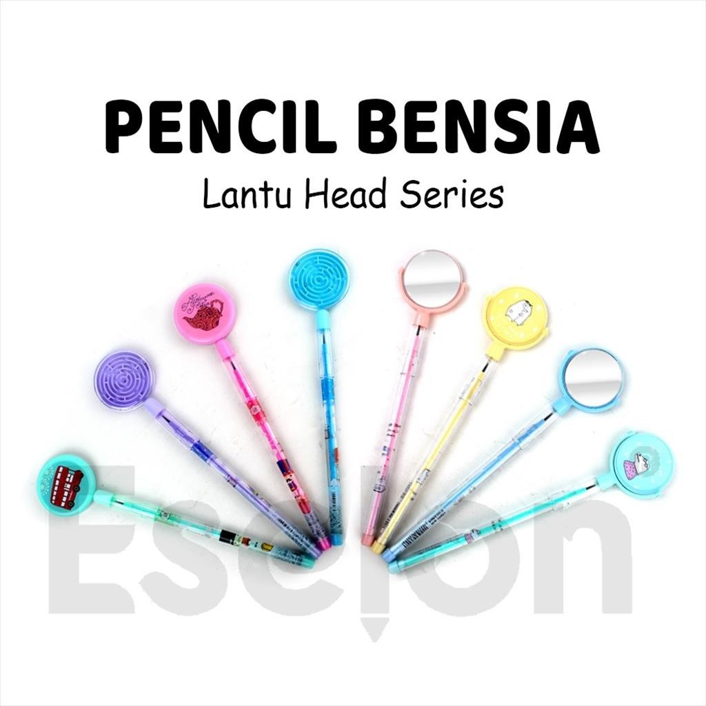 

[MaxMart] 1buah Pensil Bensia Lantu Fancy / 1pc Pensil Bensia Lantu Karakter