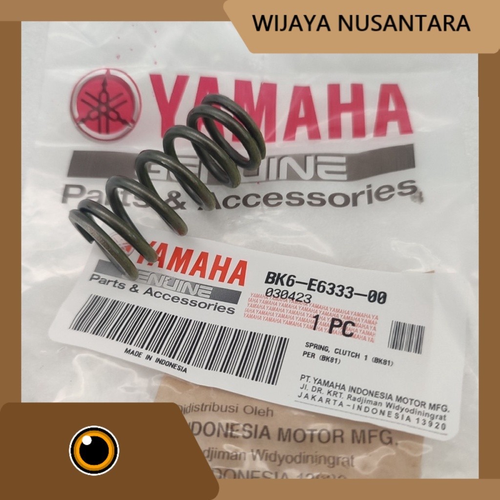 spring per rumah kampas kopling new R 15 R155 VVA V3 Mt 15 Vixion R XSR 155 BK6-E6333-00 ori Yamaha