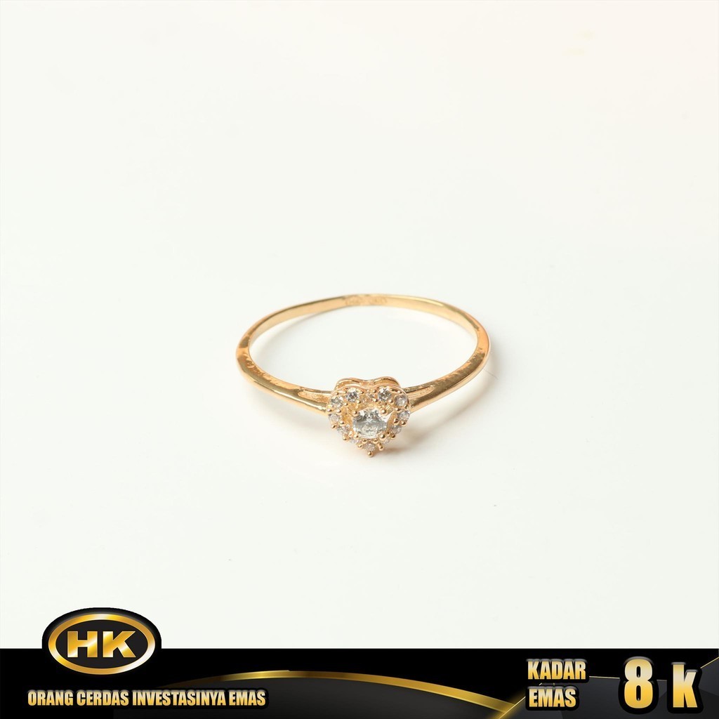 HK Mustika Gold - Cincin Emas 8K - Type 501