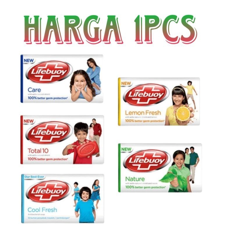 lifebuoy sabun mandi batang / sabun batang lifebuoy radom 70g