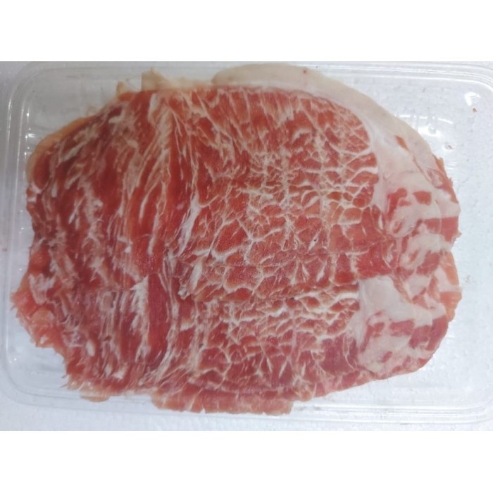 

PREMIUM SIRLOIN SLICE HOKUBEE 250 Gram