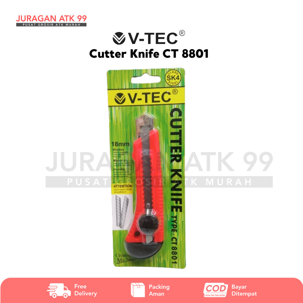 

Cutter Knife Cutter Besar V-Tec CT 8801