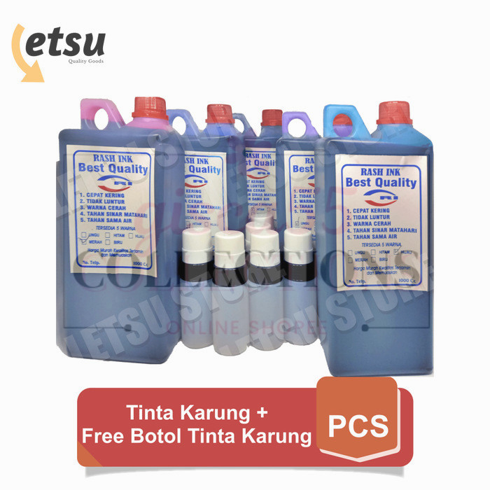 

Tinta Karung Rash Ink / INK Karung + FREE BOTOL TINTA KARUNG - Merah